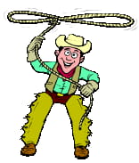 cowboy with rope