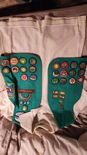 Shawna Girl Scout Vest Front