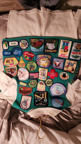 Shawna Girl Scout Vest Front